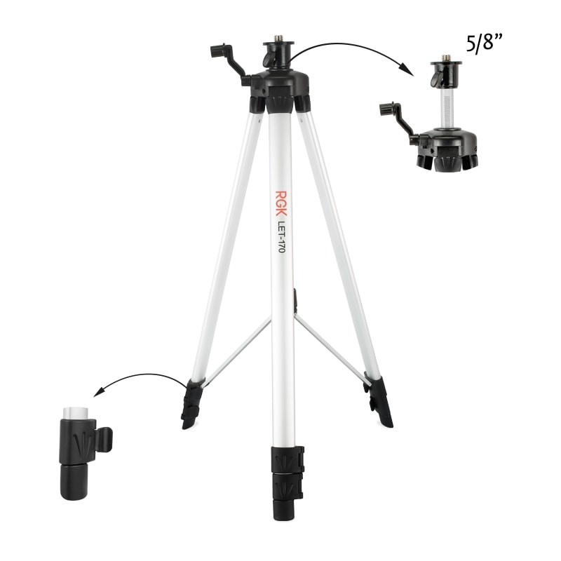 Штативы элевационные RGK LET-170, LET-190 и LET-340 под резьбу 5/8″