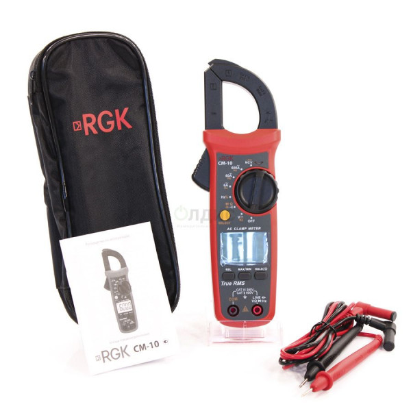 Токовые клещи RGK CM-10