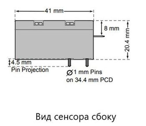 Сенсор электрохимический CO/SF-2E на монооксид углерода (CO, 0-300ppm)