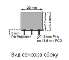 Сенсор электрохимический CO/MFA-500 на монооксид углерода (CO, 0-500ppm)