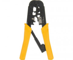 Fluke Networks 11212530, обжимной инструмент для опрессовки разъёмов RJ-45, RJ-11 и RJ-12