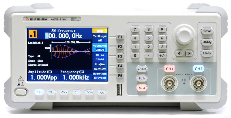 AWG-4112 Генератор сигналов специальной формы