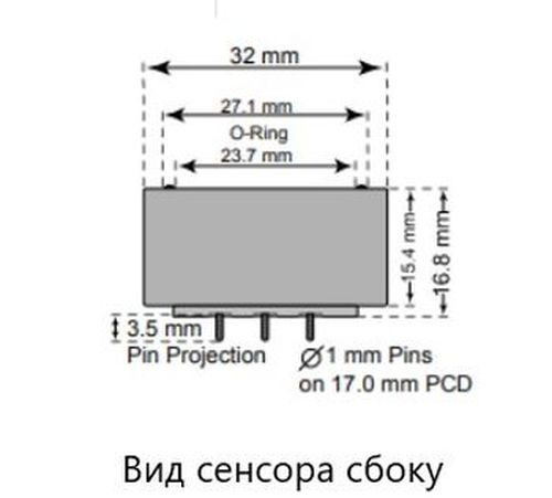 Сенсор электрохимический CO/CFA-10000 на монооксид углерода (CO, 0-10 000ppm)