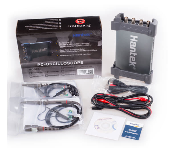 Hantek DSO6104BD USB осциллограф