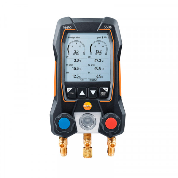Testo 550s цифровой манометрический коллектор (Арт. 0564 5501)