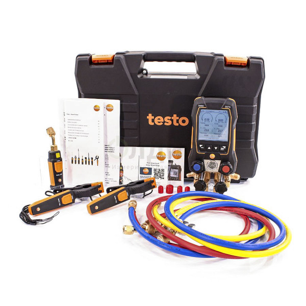 Testo 557s с 4-х ходовым блоком клапанов и с Bluetooth