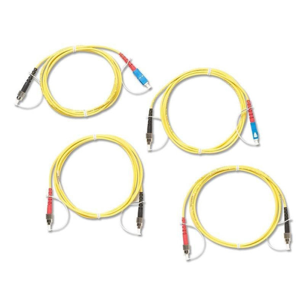 Комплект одномодовых тестовых эталонных кабелей Fluke Networks SRC-9-SCFC-KIT (2 м) для тестирования