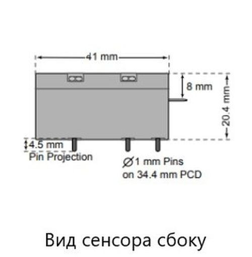 Сенсор электрохимический SO2/SF-2000-S на диоксид серы (SO2, 0-2000ppm)