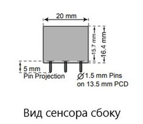 Сенсор электрохимический SO2/M-20 на диоксид серы (SO2, 0-20ppm)