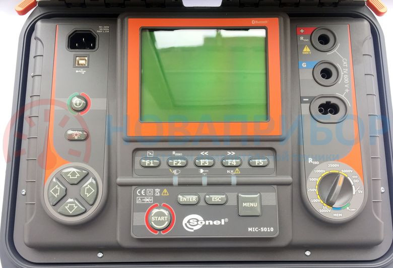 Измеритель параметров электроизоляции MIC-5010