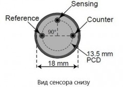 Сенсор электрохимический H2/M-1000 на водород (H2, 0-1000ppm)
