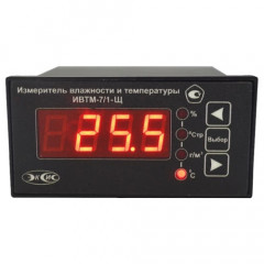 ИВТМ-7/1-Щ (USB) — одноканальный стационарный термогигрометр в щитовом исполнении