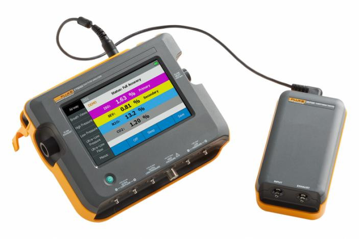 Fluke VT900A анализатор расхода газов с ACCULUNG