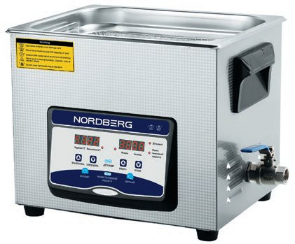 NU100D Ультразвуковая мойка NORDBERG с подогревом, 10 л