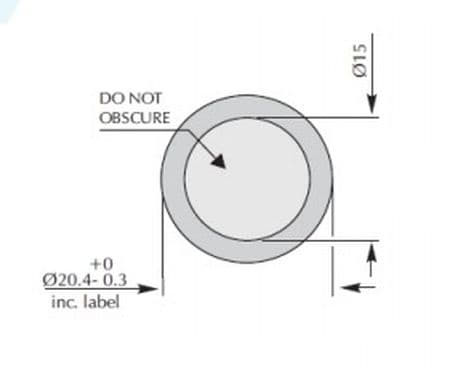 Сенсор 3-х электродный компактный 4 Series 4CL на хлор (Cl2, 0-100 ppm)