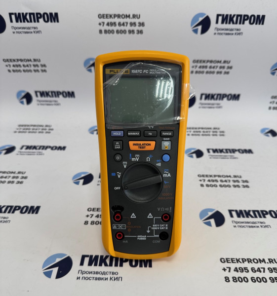 Fluke 1587 FC мультиметр-мегаомметр (Арт. 4691215)
