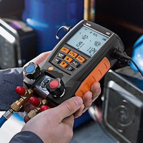 Testo 550 (0563 1550) цифровой манометрический коллектор 