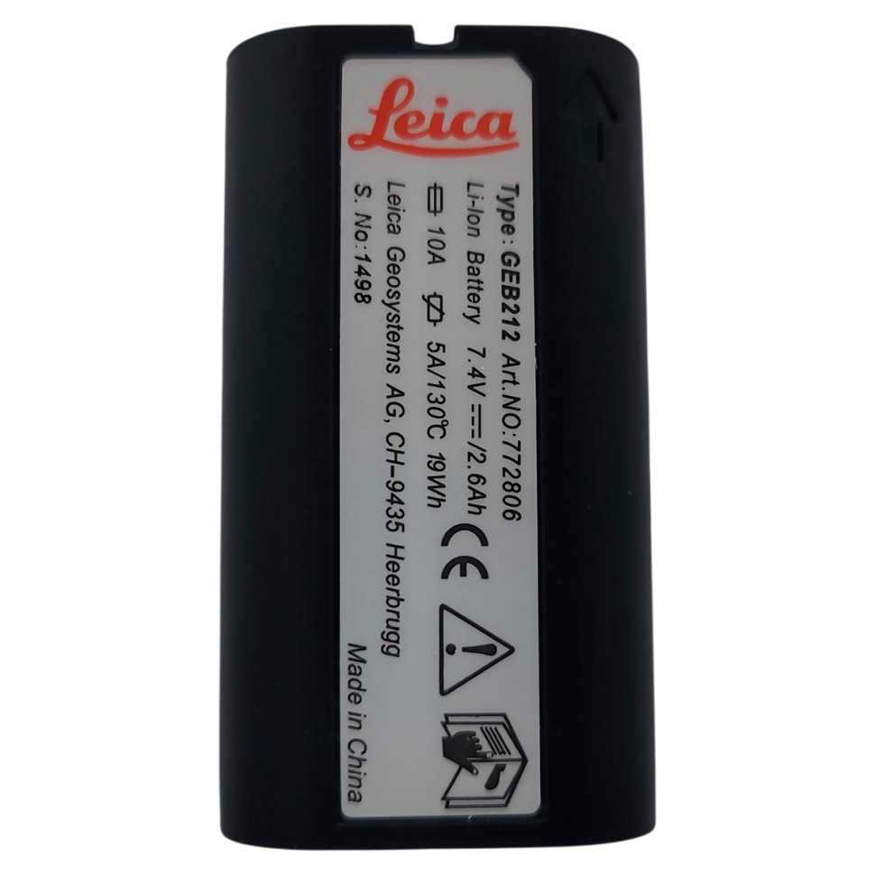 Аккумулятор RGK (аналог LEICA GEB212) для TS/GNSS