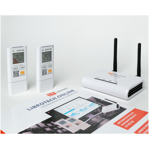 Измеритель-регистратор (логгер) температуры и влажности Librotech SX100-H BLR (Bluetooth Long Range)