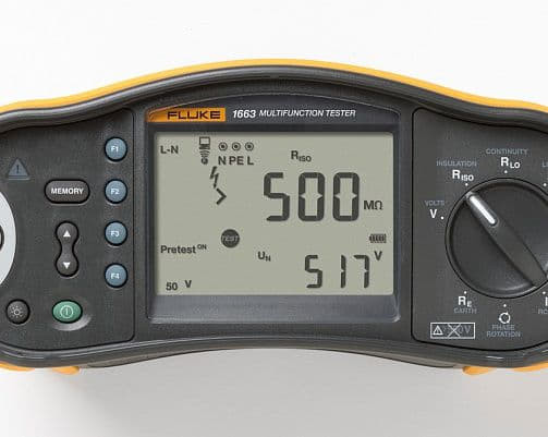 Многофункциональный тестер электроустановок Fluke 1663 SCH