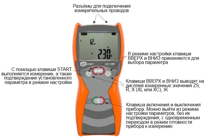 Внешнай вид и основные элементы TC-20