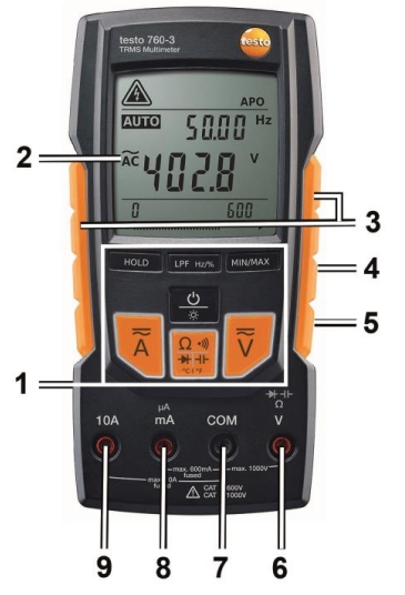Внешний вид Testo 760-1